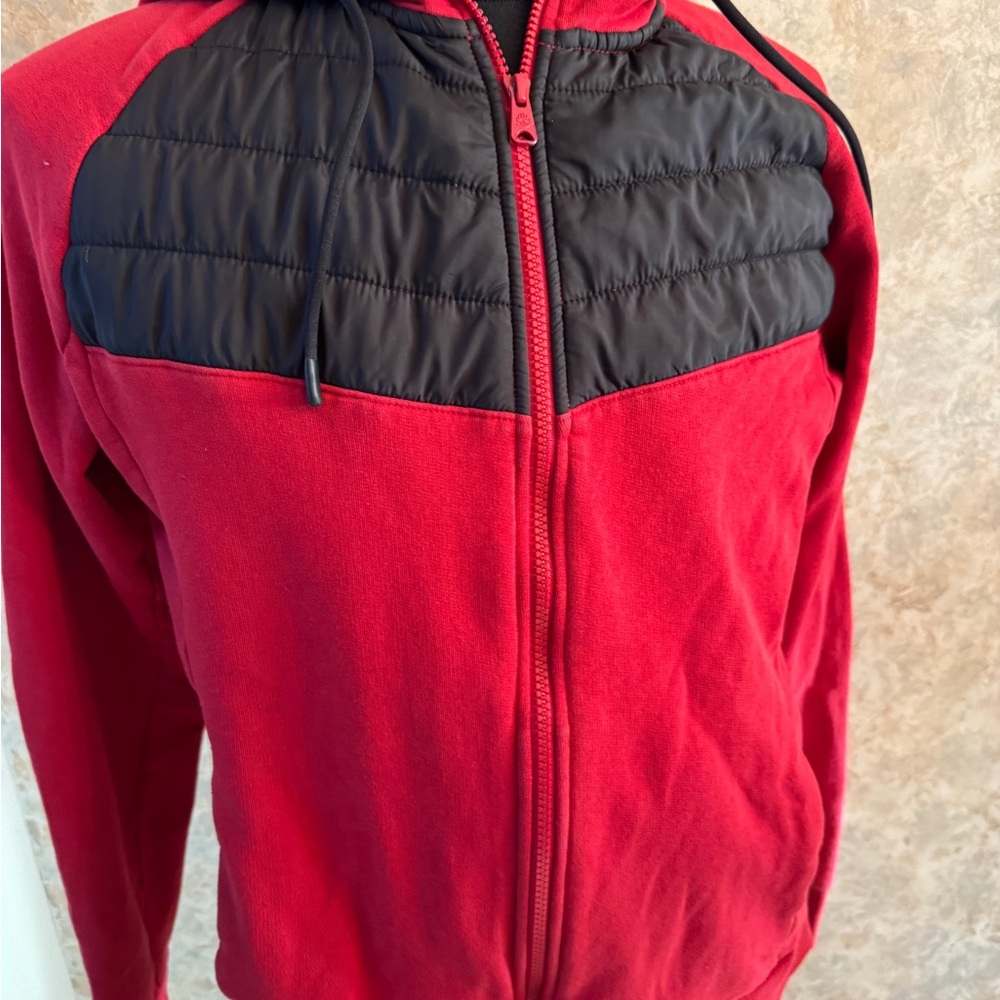 Timberland Red and Black Men's Jacket
